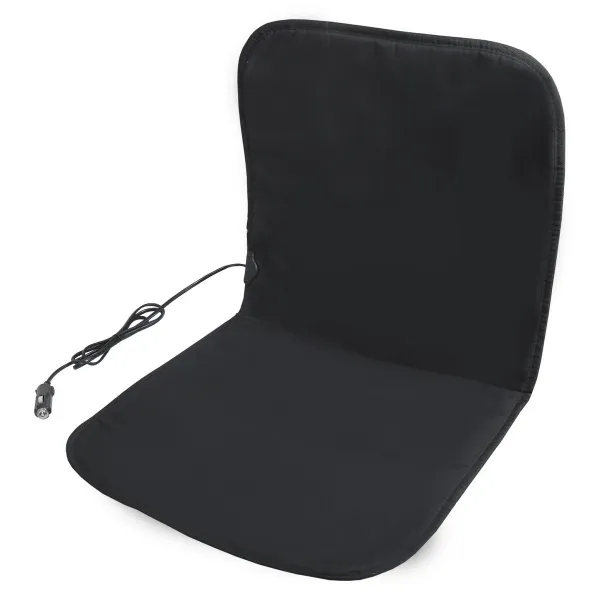 Compass Vyhrievaný poťah sedadla Black, 12 V