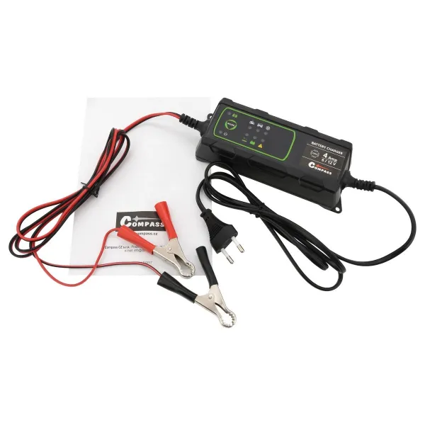 Compass Nabíjačka mikroprocesor PB / GEL 4 Amp, 6 / 12 V