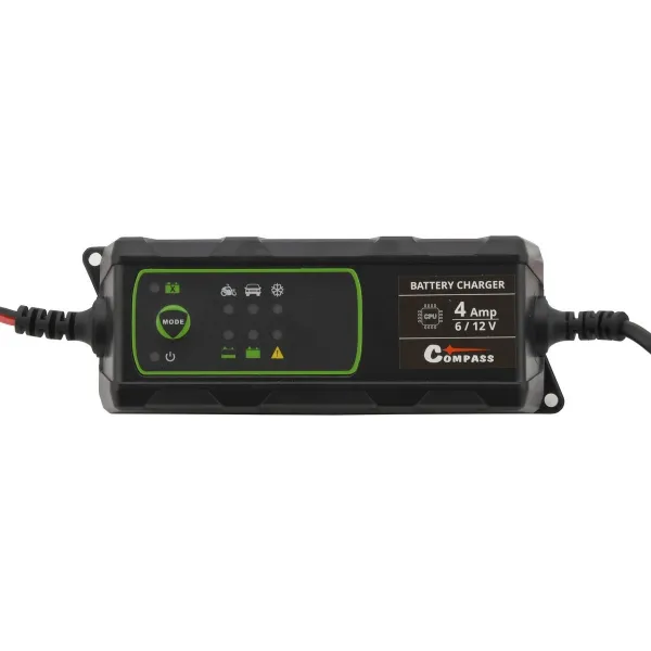 Compass Nabíjačka mikroprocesor PB / GEL 4 Amp, 6 / 12 V