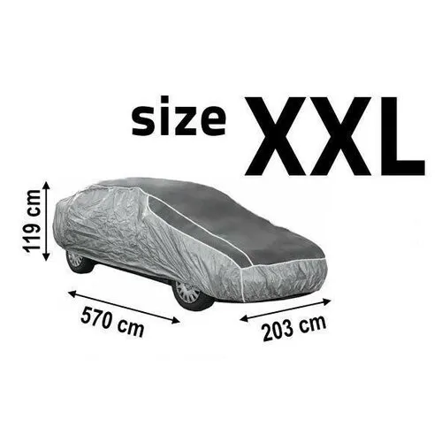 Ochranná plachta proti krupobitiu XXL, 570 × 203 × 119 cm