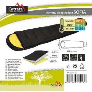 Spacák Cattara SOFIA múmia 10°C