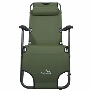 Lehátko / kreslo Cattara COMFORT zelené 