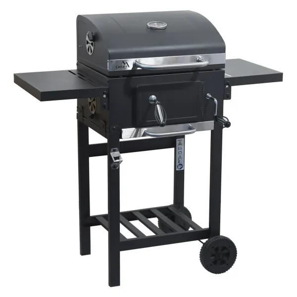 Cattara gril na drevené uhlie ROYAL PARTNER, 97 x 98 x 35 cm