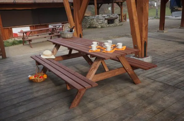Drevený Piknikový Set 180 cm