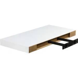 STILISTA VOLATO 31041 Nástenná polica - biela 50 cm