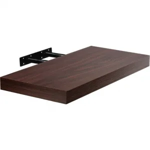 STILISTA VOLATO 31060 Nástenná polica - tmavé drevo 70 cm