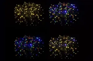 Nexos 39231 Vianočná reťaz 3,9 m, 40 LED, 9 funkcií, farebná