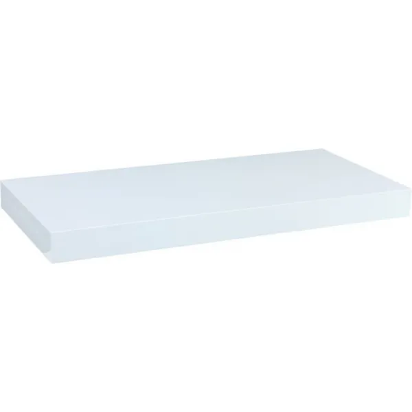 STILISTA VOLATO 31079 Nástenná polica - lesklá biela 110 cm