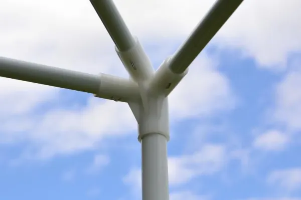 Garthen 384 Záhradný párty stan - modrý 3 x 3 m
