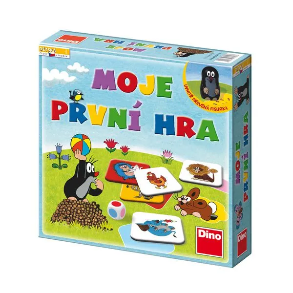 Krtek Moja prvá hra spoločenská hra v krabici 29x29x7cm