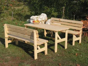 Drevený Stôl Viking 150 cm