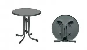 Kovový stôl Pizarra 85 cm