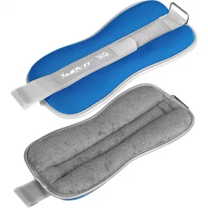 MOVIT neoprénové záťažové manžety reflexné, 2 x 1 kg