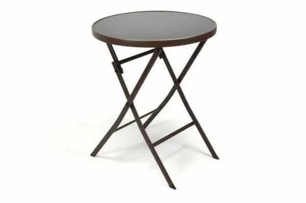 Garthen 35222 Záhradný set BISTRO 2 stoličky + stolík – béžový polyratan