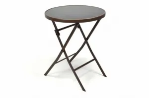Garthen 35222 Záhradný set BISTRO 2 stoličky + stolík – béžový polyratan