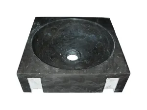 Indera Handwash Black 57058 Kamenné umývadlo