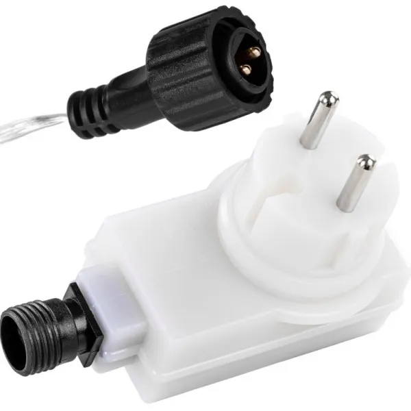 VOLTRONIC Párty osvetlenie 5 m, 50 LED, teplá biela, ovládač
