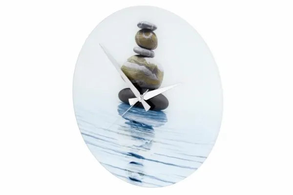 WENKO 57032 Nástenné hodiny 37 cm - meditácia
