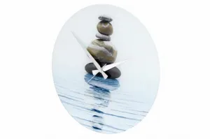 WENKO 57032 Nástenné hodiny 37 cm - meditácia