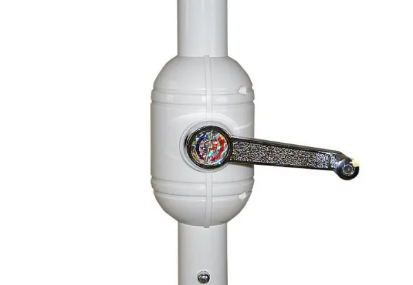Garthen 6307 Slnečník obdĺžnikový 2x3 m - modrý