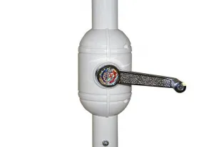 Garthen 6307 Slnečník obdĺžnikový 2x3 m - modrý