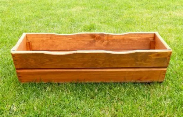 Drevený Truhlík Hnedý 64 cm