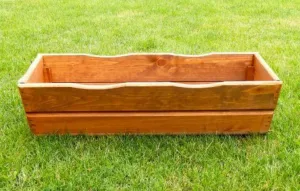 Drevený Truhlík Hnedý 64 cm