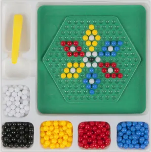 Mozaika guličkové s pinzetou malá 250 ks plast 12x12cm