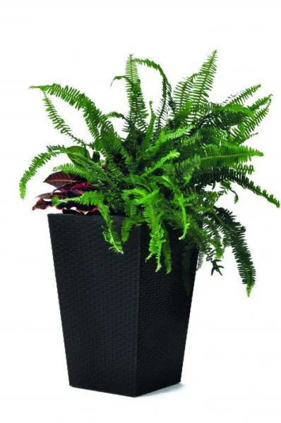 Kvetináč Ratan Planter sivý