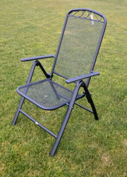Kovové polohovacie kreslo Zwmc 38