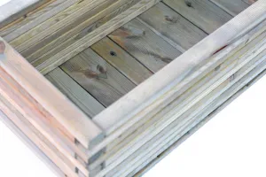 Rojaplast 2704 Dekoratívny obdĺžnikový kvetináč veľký
