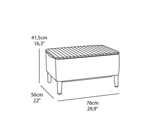 Allibert Salema Set - grafit