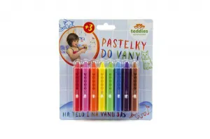 Teddies Pastelky do vane 8 ks