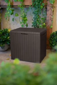 Úložný box Curver City Box 113 l hnedý