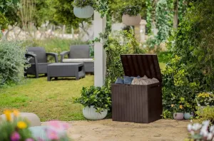 Úložný box Curver City Box 113 l hnedý