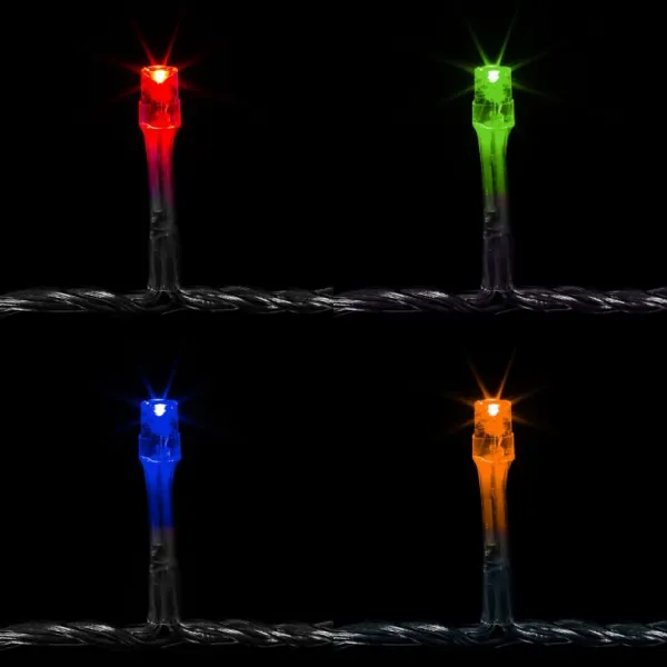 VOLTRONIC 59733 Vianočné LED osvetlenie 40 m - farebná 400 LED + ovládač