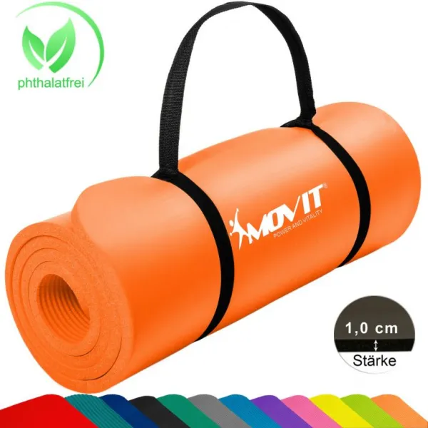 Movit Gymnastická podložka 183 x 60 x 1 cm - marhuľová