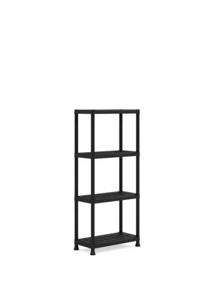 Plastový otvorený regál PLUS 60/4 - 135 x 60 x 30 cm