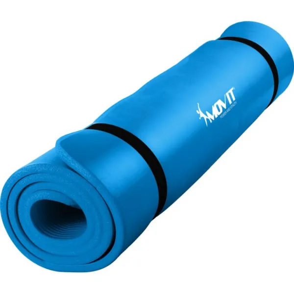 Movit Gymnastická podložka 183 x 60 x 1 cm - blankytne modrá