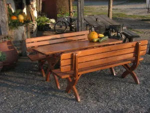 Záhradný stôl Strong masív 160 cm