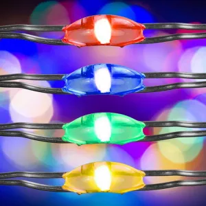 VOLTRONIC Sada svetelných drôtov 2x 200 LED, farebná