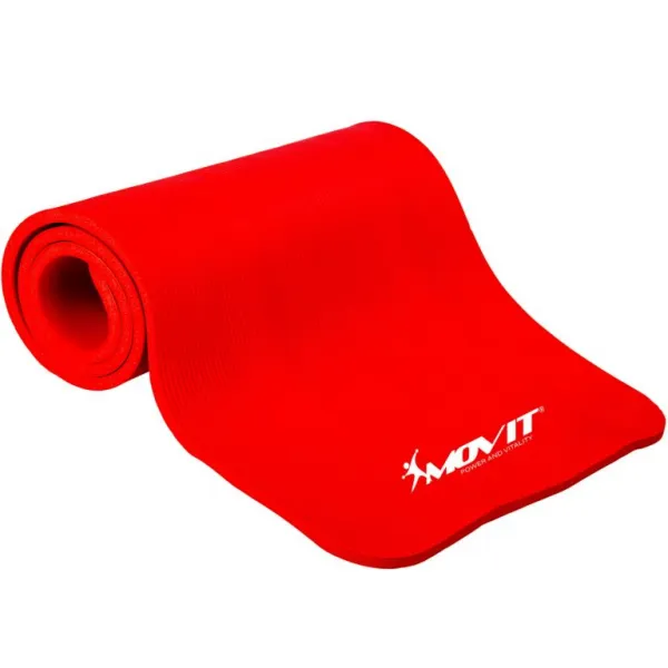 Movit Gymnastická podložka 183 x 60 x 1 cm - červená