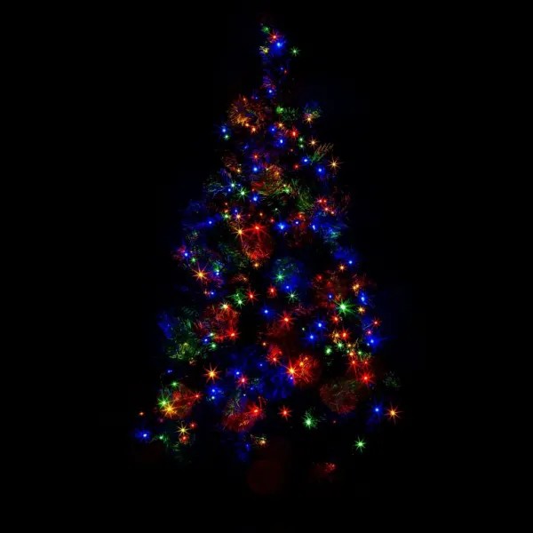 VOLTRONIC Vianočná reťaz 40 m, 400 LED, farebná