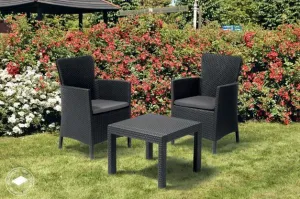 Záhradný set SALVADOR BALCONY – antracit