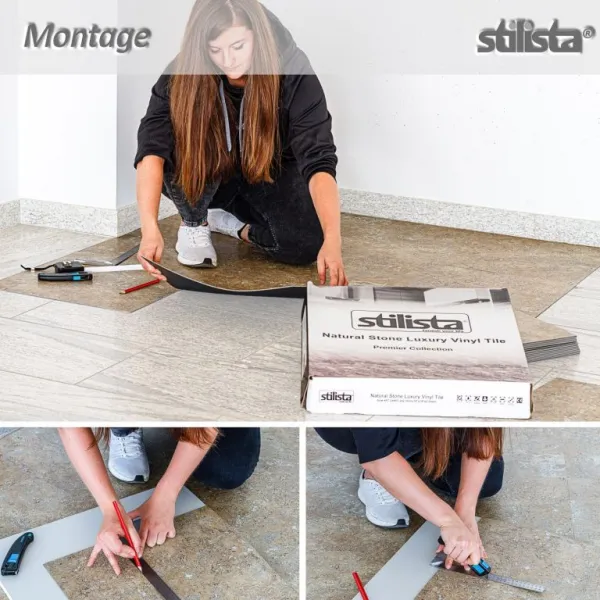 Vinylová podlaha STILISTA 7,5 m² - antracit