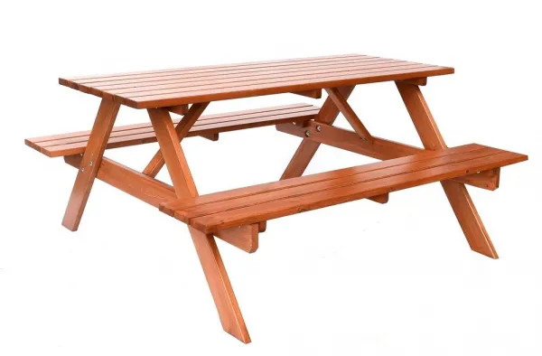 Záhradný set Piknik 180 cm lakovaný
