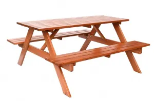 Záhradný set Piknik 180 cm lakovaný