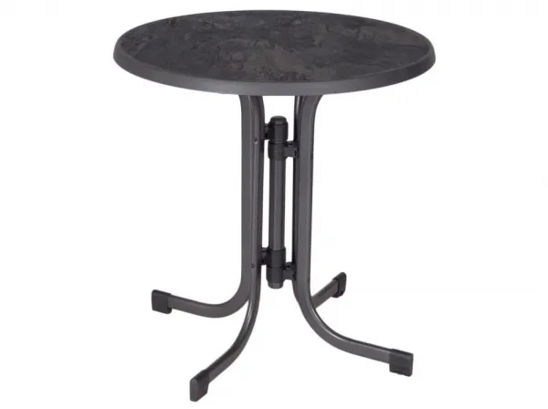 Záhradný stôl Pizzaria 70 cm grafit