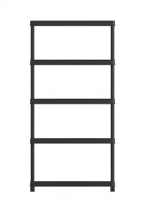 Plastový otvorený regál PLUS 80/5 - 187 x 80 x 40 cm