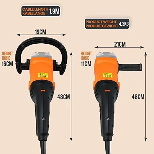 Timbertech Elektrická leštička karosérie, 1400 W